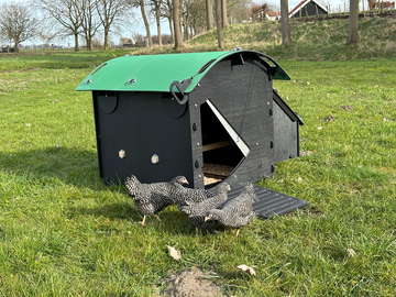 Kunststof Nestera Kippenhok - Medium House Grondmodel