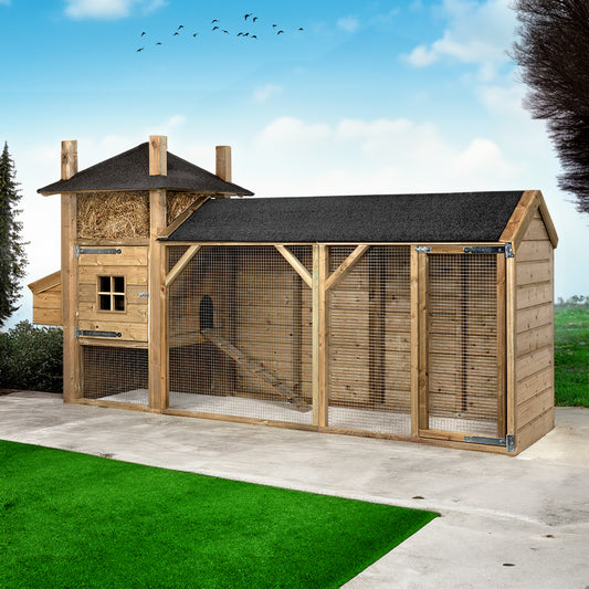 Kippenhok Hooiberg Lyn - Glorenza