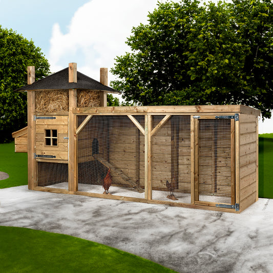 Kippenhok Hooiberg Silke - Glorenza