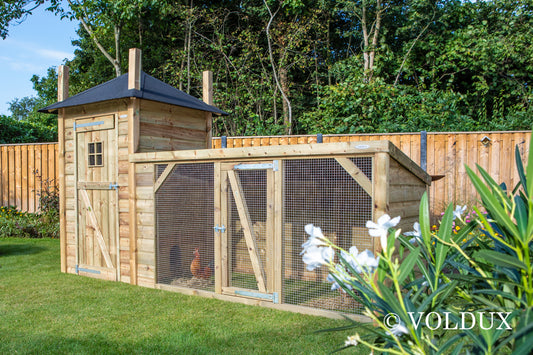 Kippenhok Hooiberg Lotte - VOLDUX