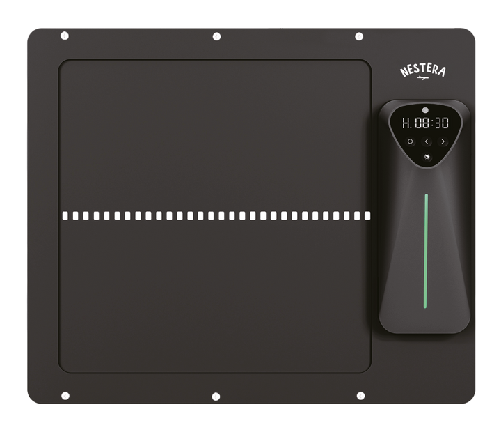 Nestera Automatische Kippendeur met App & Zonnepaneel | Horizontale Sluiting, Licht- en Tijdgestuurd