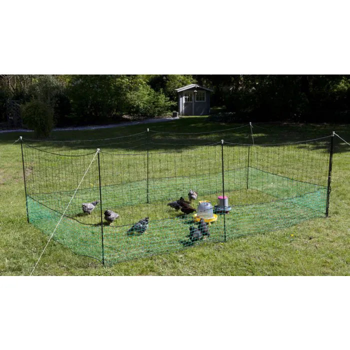 Kippennet - omheining 12 meter