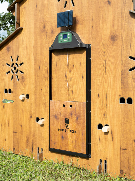 Automatische Deuropener + Roofdierbestendige Deur + zonnepaneel - Cucciolotta