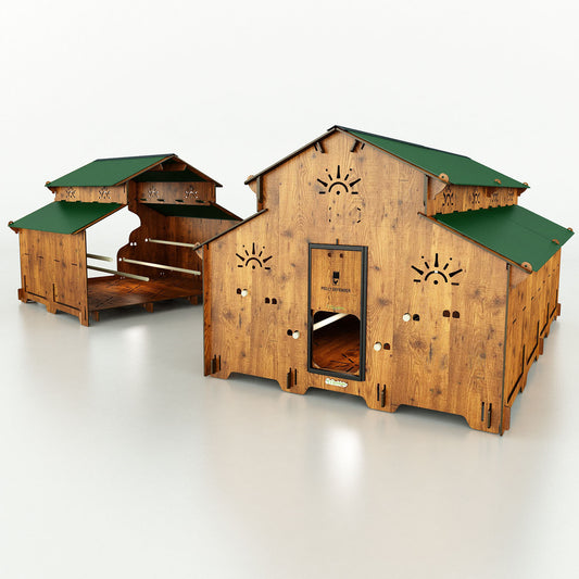 Trespa Kippenhok | Farm Plus Basismodel | Cucciolotta