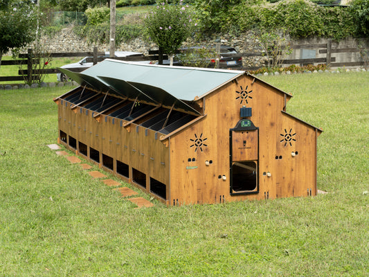 Trespa Kippenhok | Farm Plus 4 delen | Cucciolotta