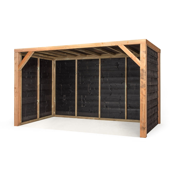 Houten Douglas schuilstal voor schapen en geiten April