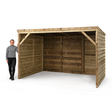 Houten Schuilstal Lente | Voldux
