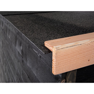 Houten douglas Schuilstal Oktober | Voldux dakrand