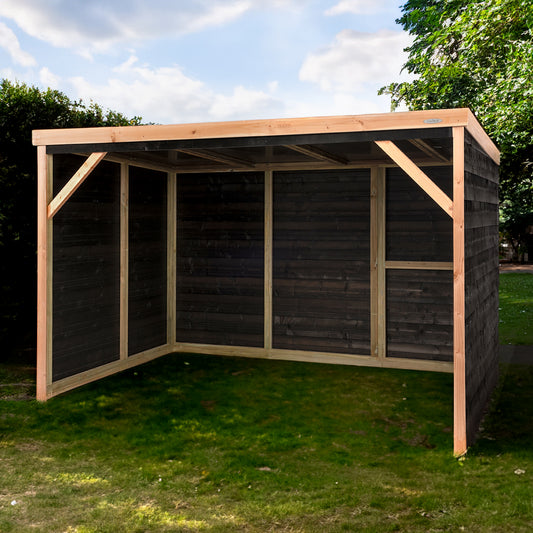 Houten douglas Schuilstal Oktober | Voldux 