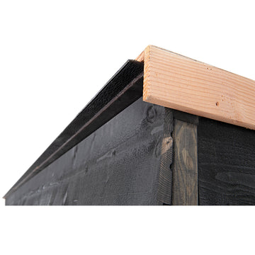 Houten douglas Schuilstal December | Voldux|  dak