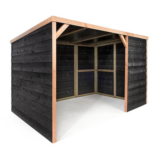 Houten Douglas Schuilstal November | Voldux binnenkant