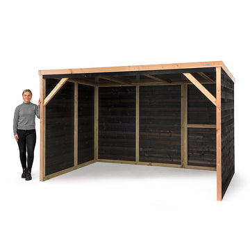 Houten douglas Schuilstal Oktober | Voldux 