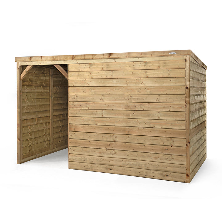 Houten Schuilstal Winter | Voldux