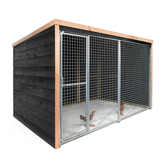 Houten Kippenren Dirk |Overdekt & Beschut | VOLDUX