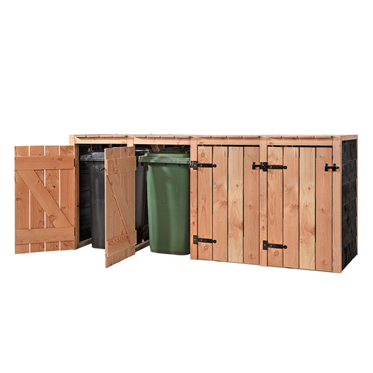 Volente Kliko Ombouw – Containerkast Cato voor 4 containers