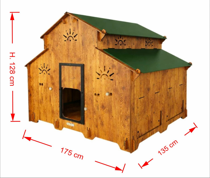 Trespa Kippenhok | Farm Plus Basismodel | Cucciolotta